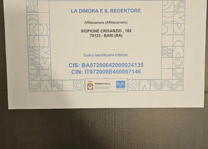 La Dimora E Il Redentore בארי